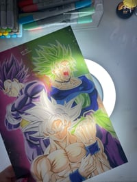 Image 4 of Vegeta/Goku/Bardock Acrylglas