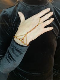Carnelian Hand Chain