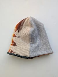 Image 2 of Upcycled Reversible Cream Pendleton x Cashmere