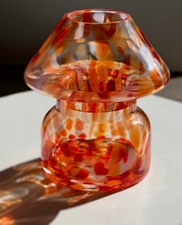 Image 4 of BLOOD ORANGE GLASS LAMP