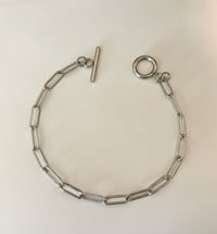 Oval link bracelet 