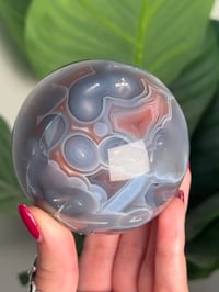 Image 6 of MOZAMBIQUE SWAZI AGATE SPHERE B