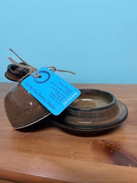 Image 2 of BD19 Butter Dish water glaze