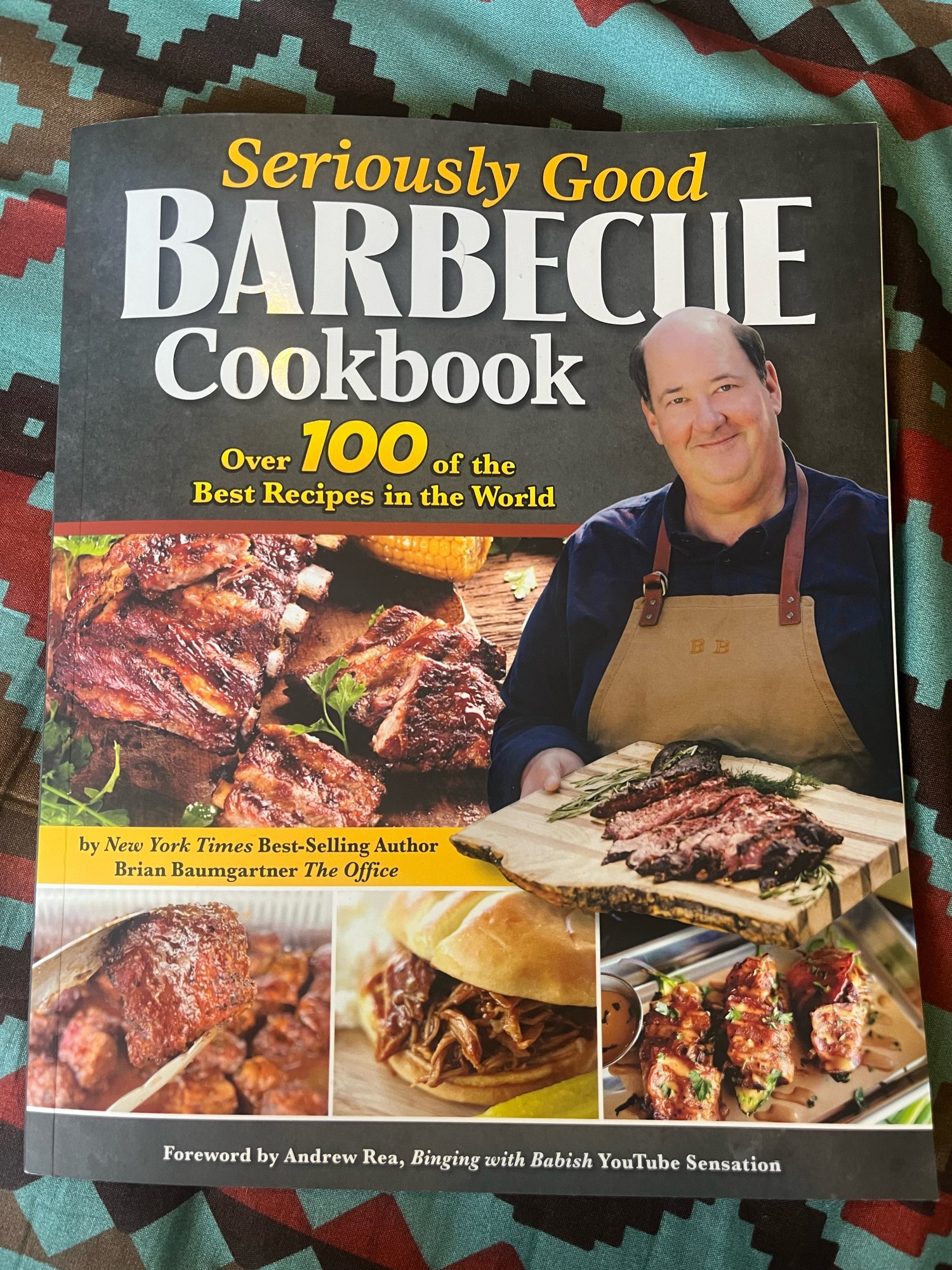 Image of SIGNED COPY SERIOUSLY GOOD BARBECUE COOKBOOK 