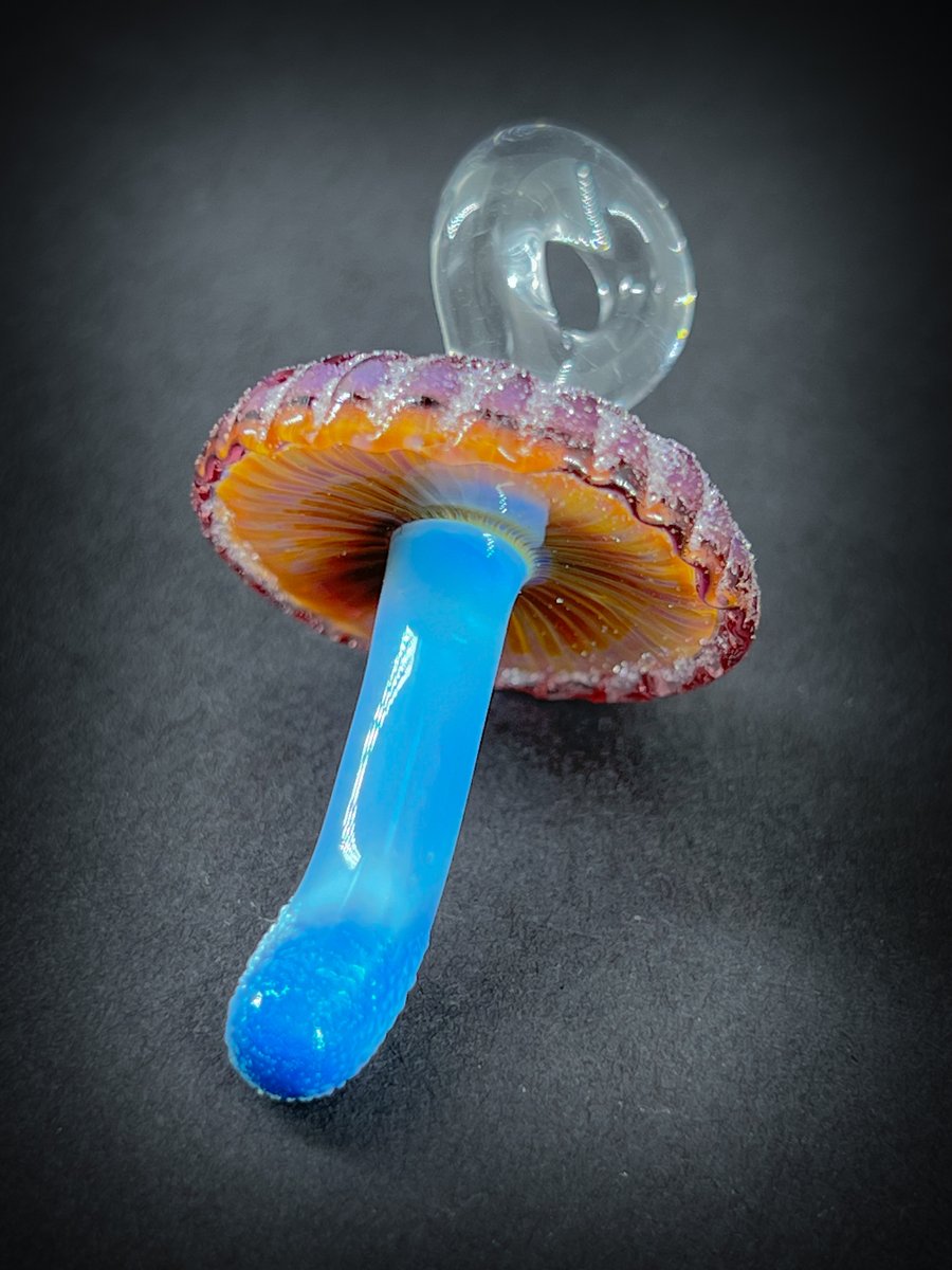 Image of Purple Powder Mushroom Pendant