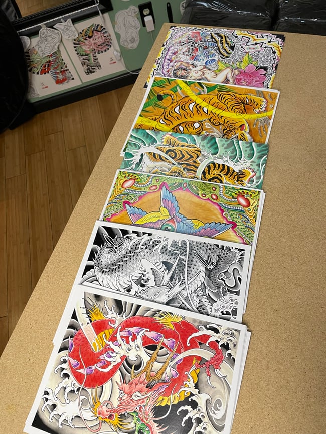 3 prints set