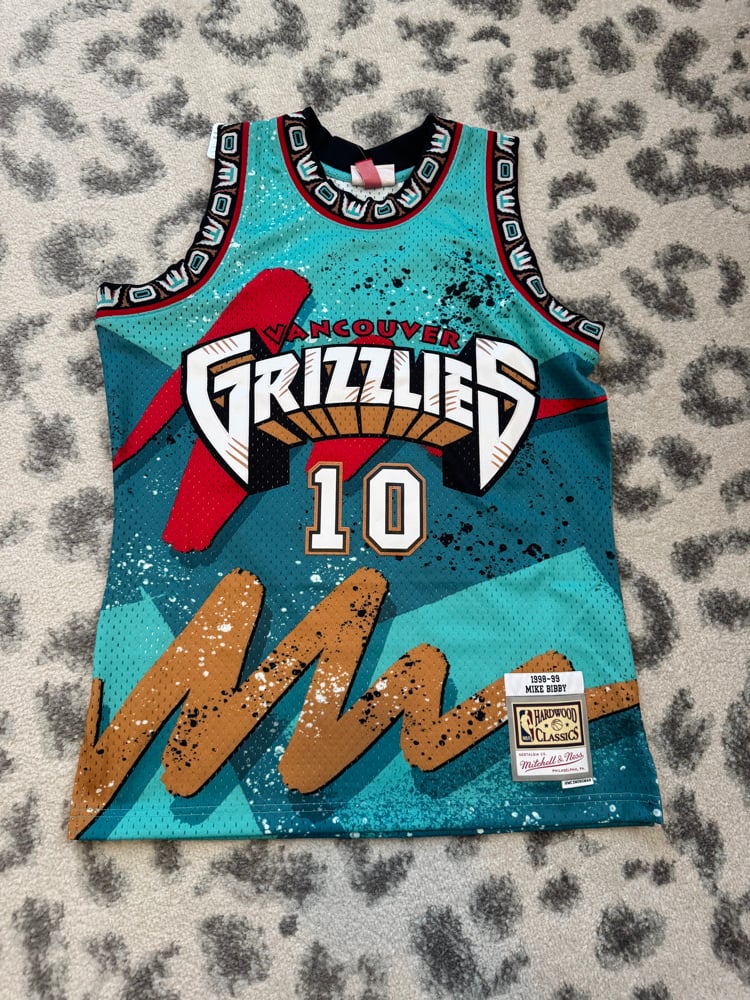 Mike Bibby Vancouver Grizzlies Jersey
