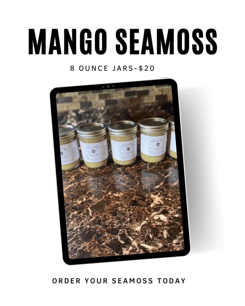 Image of Golden Mango Glow Seamoss