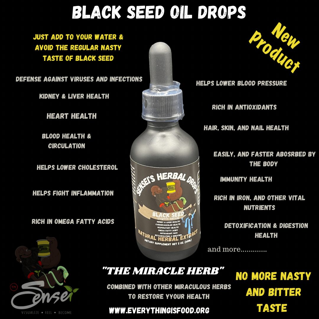 Image of Black seed drops 