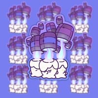 Litwick Lantern Holo sticker