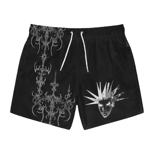 Image of “Afterlife” Front & Back Unisex Swimshorts