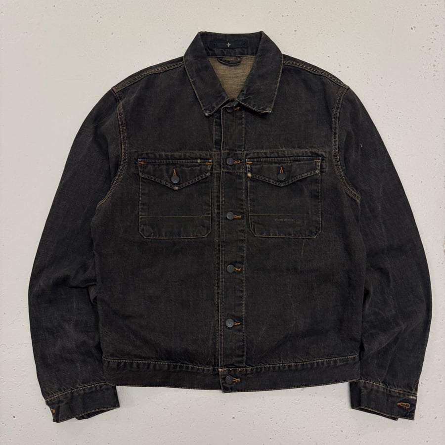 Image of Stone Island Denim Jacket, Size Large
