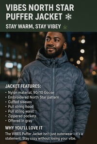 Image 1 of North Star Puffer Jacket 