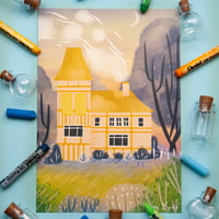 Affiche A5 Manoir Victorien