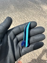 Image 2 of Surfboard Pendant Brilliant Blue and Agua Azul 
