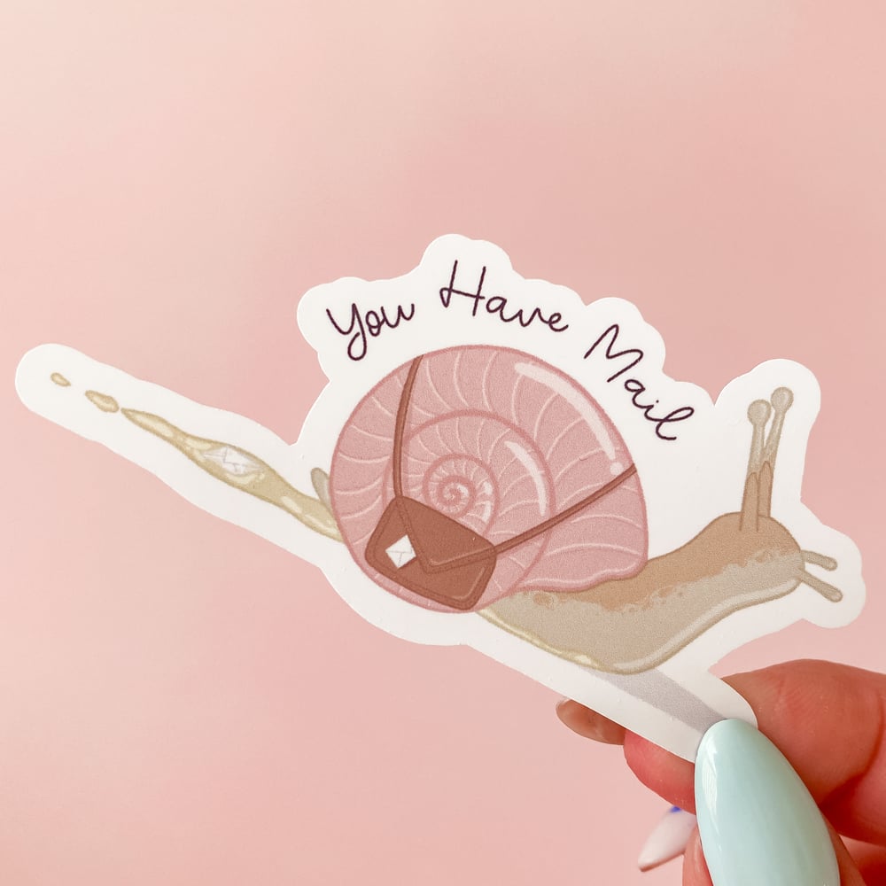 Image of “Snail Mail” Kiss Cut Sticker Sheets 