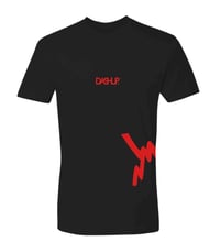 Image 2 of DASHUPx RIBBED (BLACK T-SHIRTS)