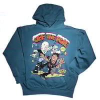 Image 2 of Super Market Hoodie (Pebble Blue)