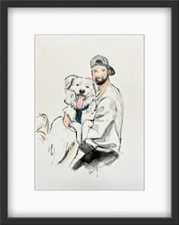 Image 1 of Pet and Owner Portrait