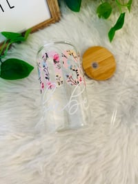 Image 1 of Boss babe glass can 