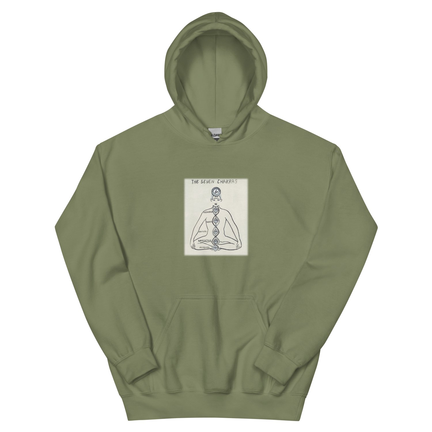 Image of THE SEVEN CHAKRAS HOODIE