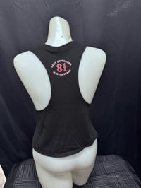Image 2 of Lady Skull Racer crop top 
