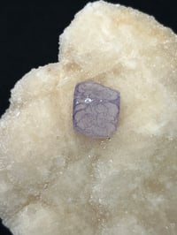 Image 7 of QR Code Fluorite On Druzy Quartz Matrix Specimen #2587