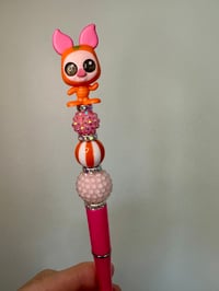 Image 1 of Halloween Pumpkin Piglet Pen