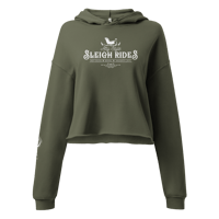 Image 2 of Atty's Sleigh Ride Crop Hoodie (3 Color Options)