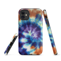 Image 2 of Tie Dye Tough iPhone case - Sunset
