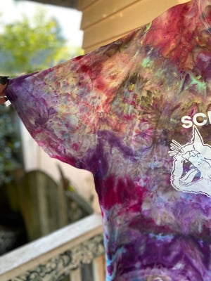 Image of 3XL Scream Into The Void Tie Dye Shirt