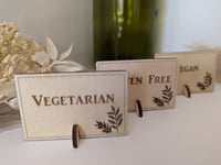 Image 3 of Customisable Buffet Food Signs