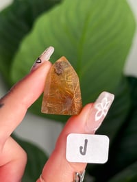 Image 10 of MINI GOLDEN RUTILE IN QUARTZ TOWERS -BRAZIL- CHOOSE YOUR OWN