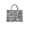 Foreign Currency Tapestry Purse 