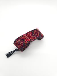 Image 4 of Red & Black Tatreeze Handmade Bracelets (Made in Egypt)