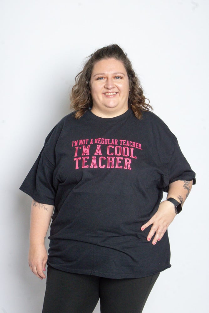 Image of I'm Not A Regular Teacher, I'm A Cool Teacher Apparel