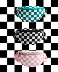 Image 5 of BAG: Checkerboard Crossbody