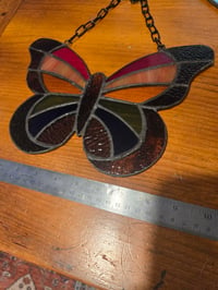 Image 5 of Stained glass rainbow butterfly