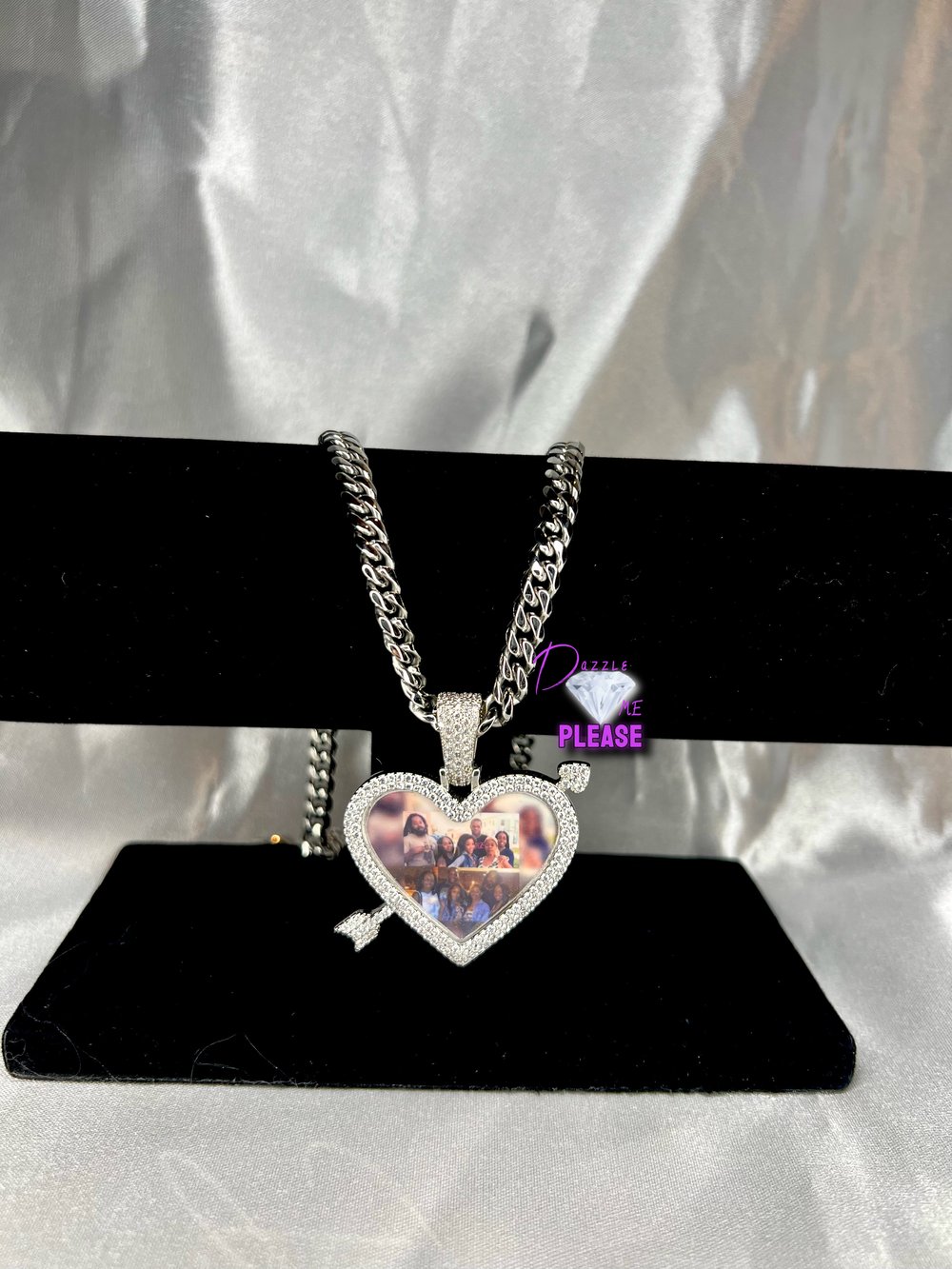 Image of Cupid Photo Pendant