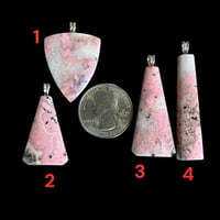 Image 1 of Rhodonite Necklace - 4 choices (#36)