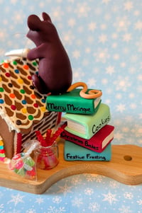 Image 5 of Mice with Gingerbread House Large