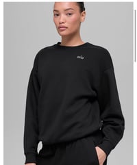 Crewneck black set