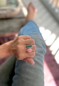 Image 1 of Earth and Sea Ring rectangle