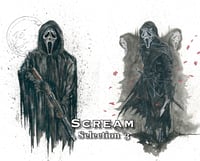 Image 1 of Scream Art Print Selection 3