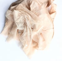 Image 5 of H&M Girls Sequined Sleeveless Light Apricot Tulle Dress