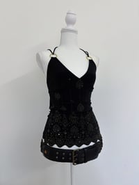 Image 1 of Vintage beaded tank top // S