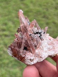 Image 4 of Red Quartz Points Cluster | Guangdong China #3057