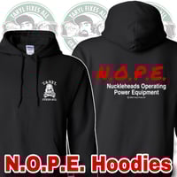 Image 1 of N.O.P.E. Hoodies (Med-4XL) 
