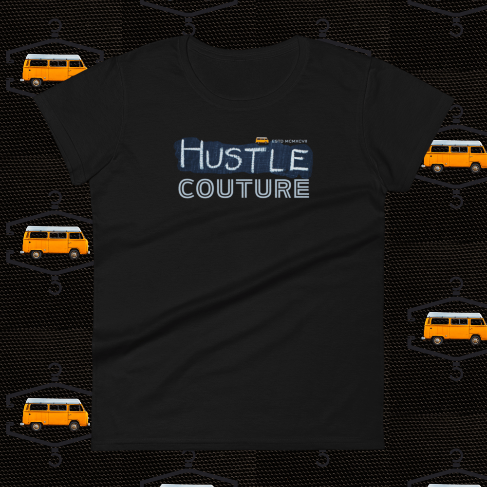 HUSTLE COUTURE WOMEN'S PREMIUM TSHIRT