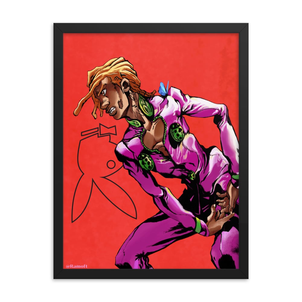 Carti Giovanna Framed Poster